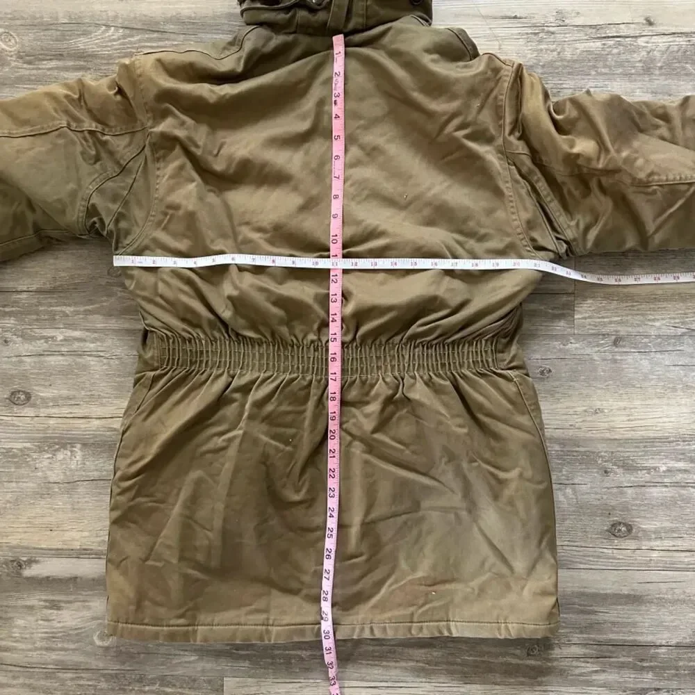 Vintage 40s WWII USN B9 B11 Parka Deck Jacket Size Medium